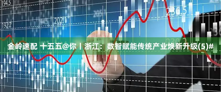 金岭速配 十五五@你丨浙江：数智赋能传统产业焕新升级(5)#